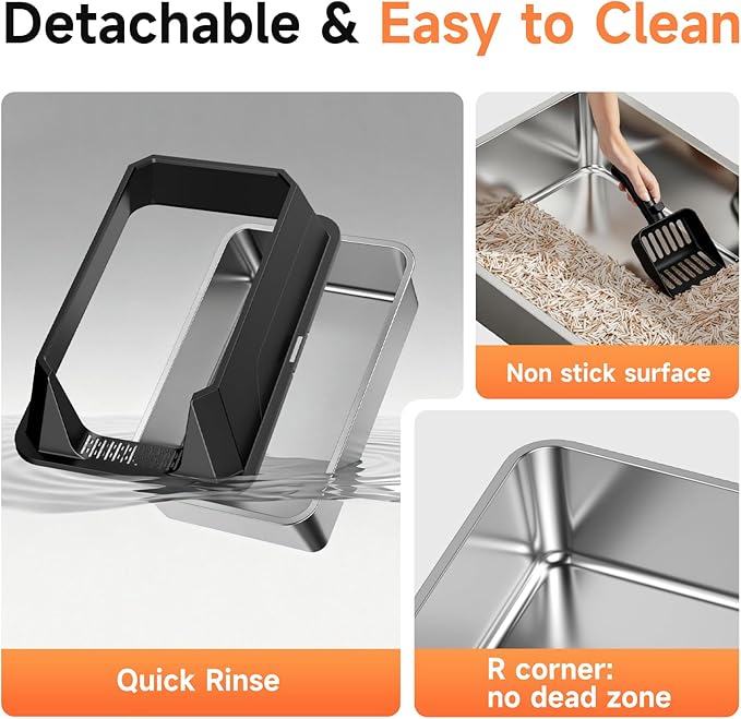 Stainless Steel Litter Box - Image 8
