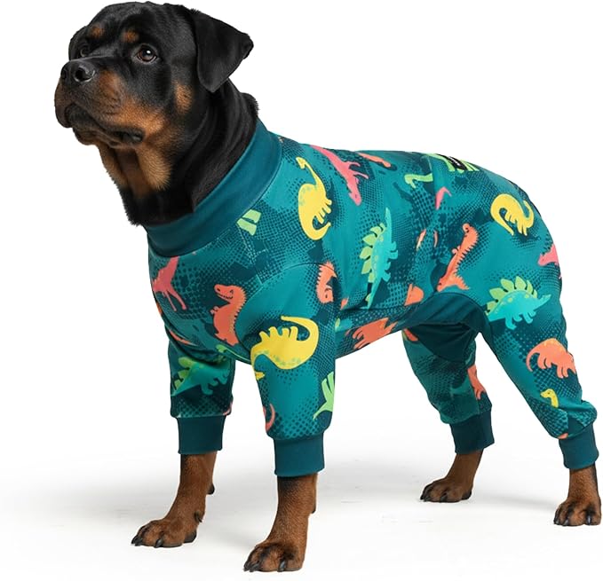 Spark Paws Dog Pajama, Dog Recovery Suit Male, Ultra-Soft and 4-Way Stretch by SparkPaws