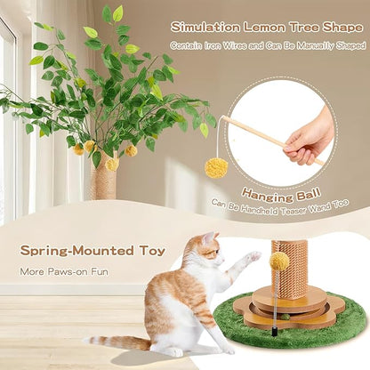 45" Tall Cat Scratching Post - Image 4