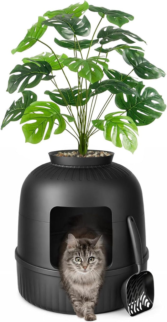 Lifewit Cat Litter Box, Hidden Enclosure Litter Tray by Lifewit