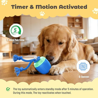 Interactive Dog Toys, Automatic Moving and Rolling Dogs Toy - Image 5