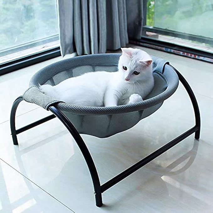 JUNSPOW Cat Bed Dog/Pet Hammock Bed Free-Standing Kitty Sleeping Cat Supplies by JUNSPOW