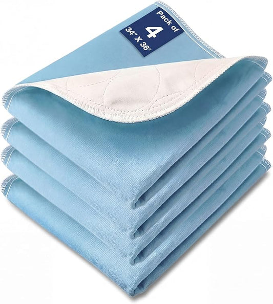 Bed Pads Washable Waterproof, Waterproof Bed Pad & Pee Pad, The Elderly and Pets by SOLOSHINE