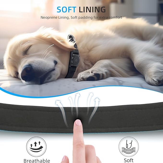 Upgraded AirTag Collar, IP68 Waterproof Holder, Reflective, Ultra-Durable - Image 5