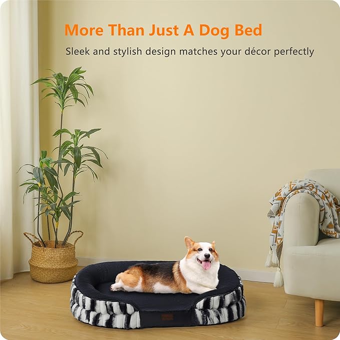 Dwanton Orthopedic Dog Bed for Medium Dogs - Image 9