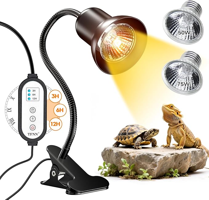 TFNN Reptile Heat Lamp, Heat Lamp by TFNN