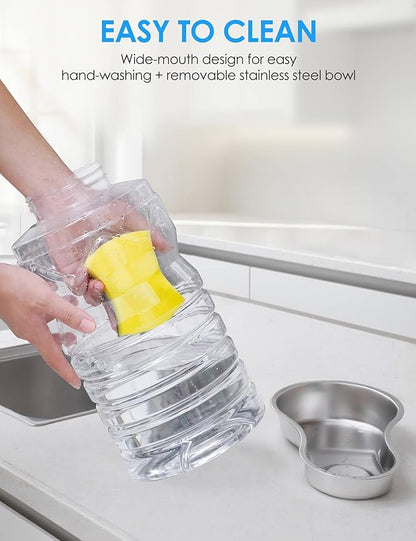 Heouvo 2.1 Gallon Automatic Dog Water Dispenser【Wide Mouth - Image 3