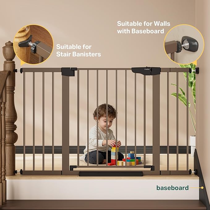 Cumbor 29.7–51.5" Extra Wide Baby Gate - Image 6