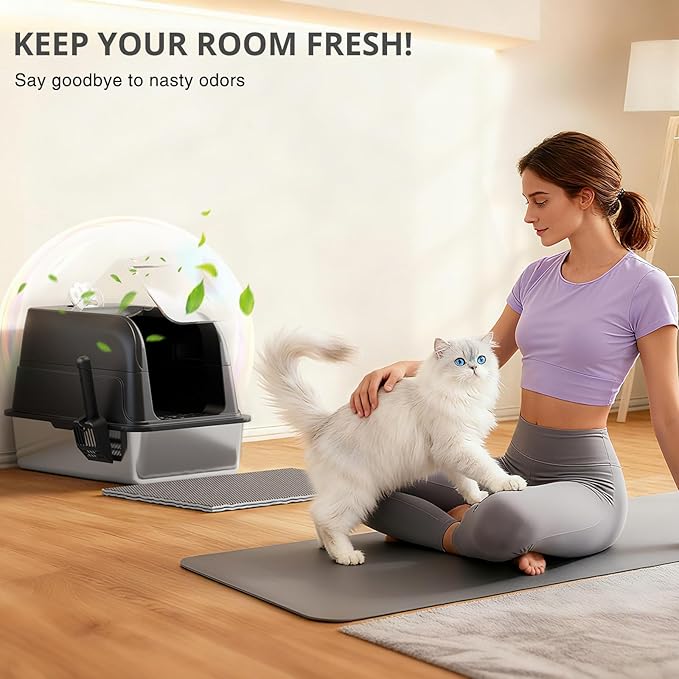 Stainless Steel Cat Litter Box - Image 3