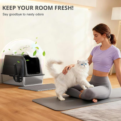 Stainless Steel Cat Litter Box - Image 3