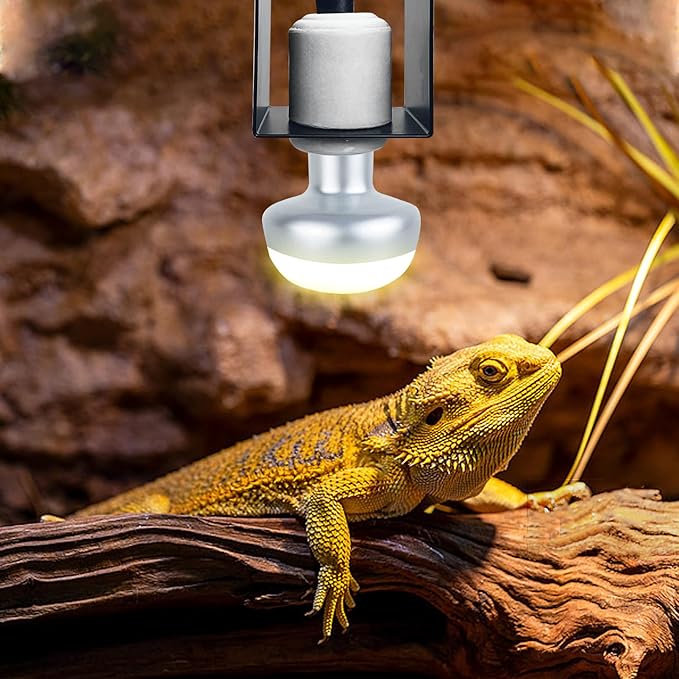 kathson 2Pcs Reptile Heat Lamp Fixture Ceramic E26 Base Light Bulb Socket - Image 6