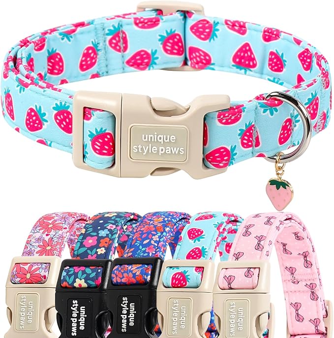Unique style paws Dog Collar Plastic Buckle by Uniquestylepaws
