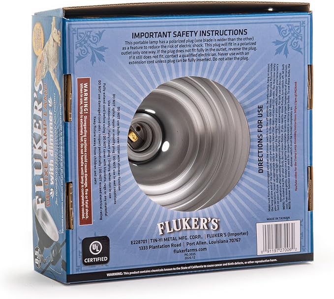 Fluker's Repta-Clamp Lamp, Heavy Duty Clamp Light - Image 2