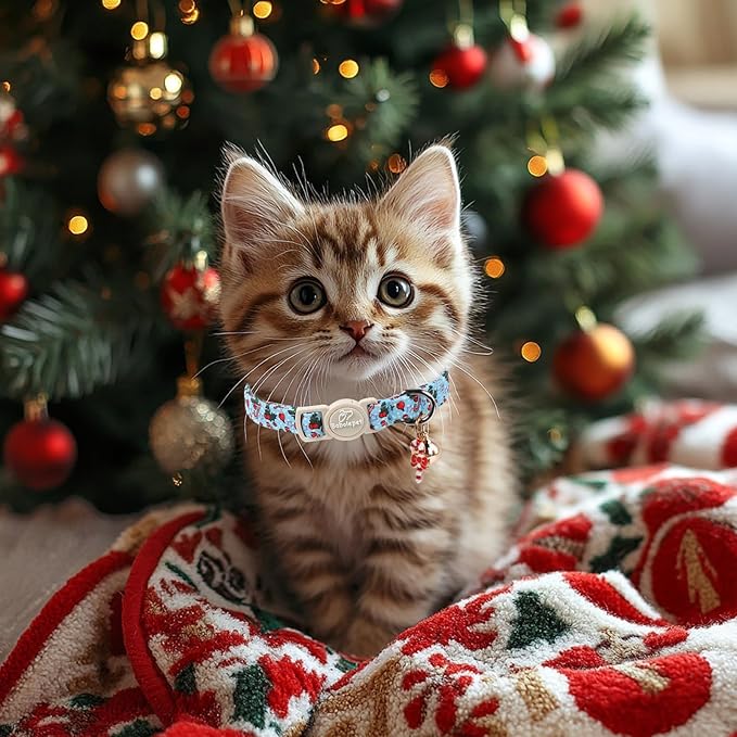 2 Pack Christmas Cat Collars - Image 5