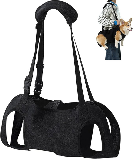 Shinylin Dog Carry Sling Emergency Backpack Pet Legs Support and Rehabilitation by Shinylin