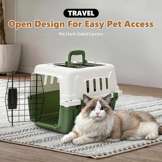 Athena Collection 18" Hard-Sided Travel Pet Carrier - Image 5