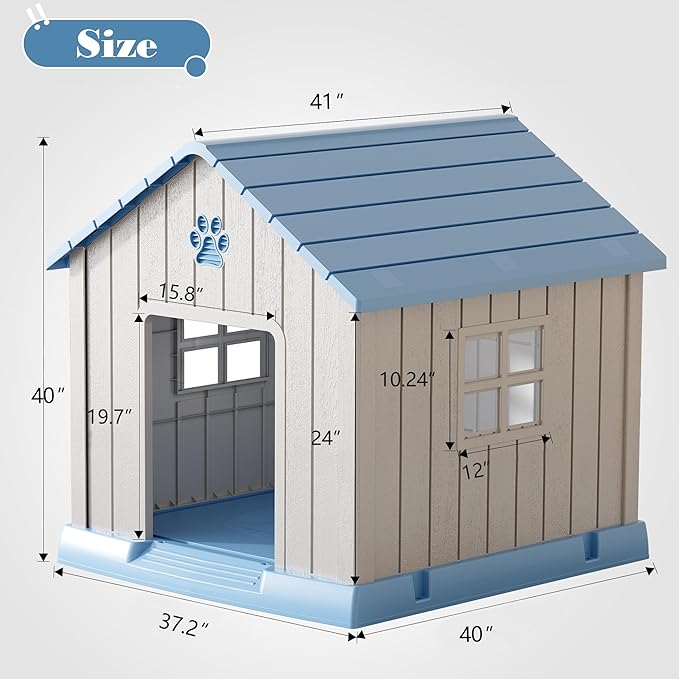 Fancyango Dog House Outdoor Indoor - Image 6