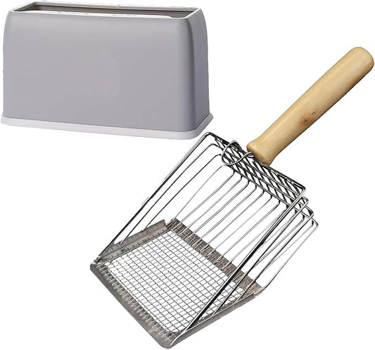 Cat Litter Scoop, Premium Kitty Shovel by Dustnix