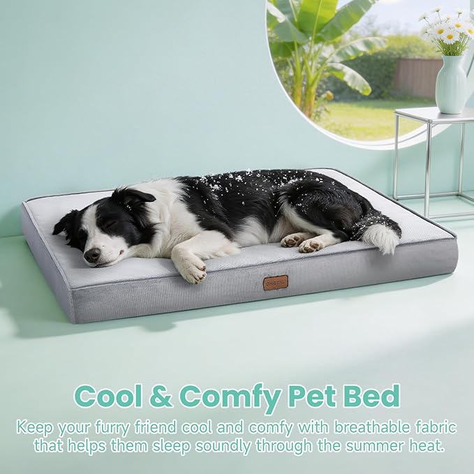 OhGeni Orthopedic Cooling Dog Bed - Image 3