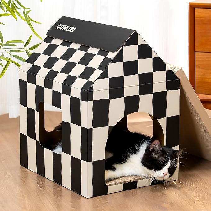 Conlun Cardboard Cat House - Image 9