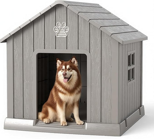 DRATO Dog House Indoor Outdoor for Small to Large Sized Dogs Indoor Outdoor by DRATOprovidesawarmandcozy