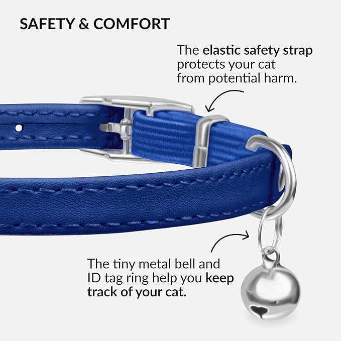 CollarDirect Leather Cat Collar - Image 3