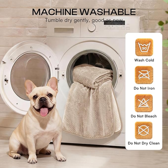 Luciphia Waterproof Blanket for Small Dog Cat Puppy Ultra-Soft & Calming Pet - Image 8