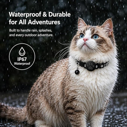 Pet Tracker, GPS Collar for Cats, Smart tag, Waterproof Compatible - Image 3