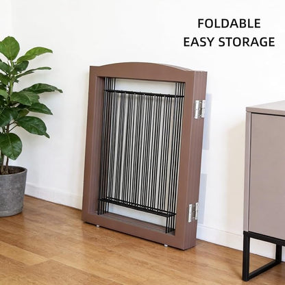ZJSF Freestanding Dog Fence Indoor, Foldable Dog Gate - Image 8