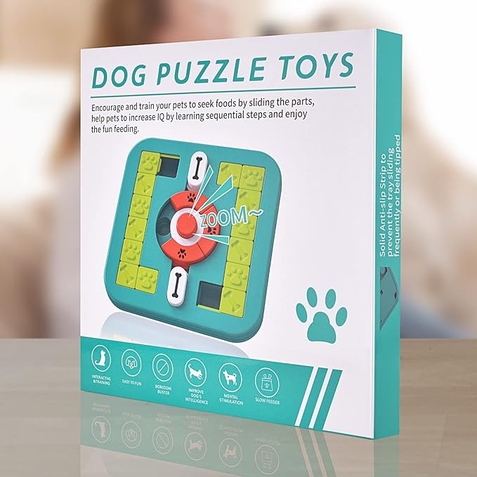 Dog Puzzle Toys, Treat Dispensing Dog Enrichment Toys - Image 7