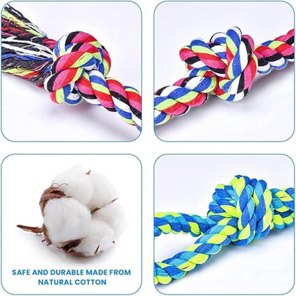 Feeko Heavy Duty Dog Rope Toys for Large Breed Aggressive Chewers, 2 Pack - Image 5