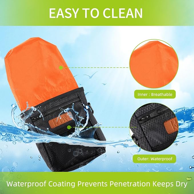 Dog Treat Training Pouch Easily Carries Pet Toys Kibble, Treats Built-in Poop - Image 6