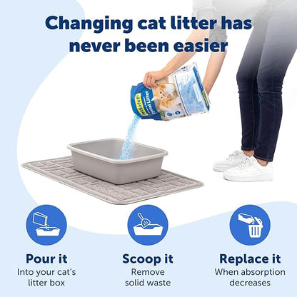 PetSafe ScoopFree Odor Control Crystal Cat Litter, Fresh Scent, 8 Lb Bag - Image 4