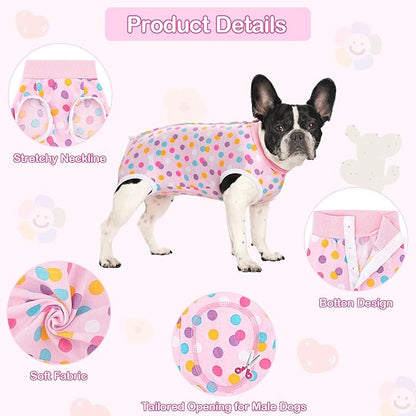 Coppthinktu Recovery Suit for Dogs After Surgery, Dog Onesie Surgery Recovery - Image 3