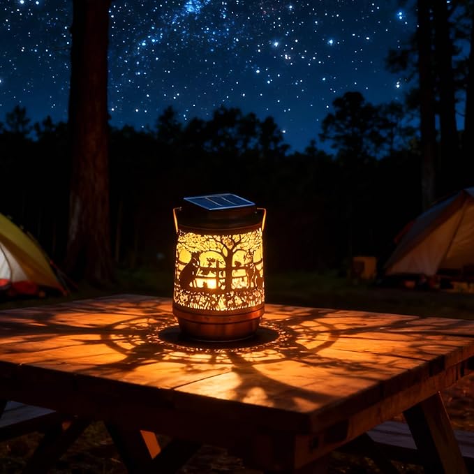 German Shepherd Solar Lanterns Outdoor Waterproof, German Shepherd Gifts - Image 7