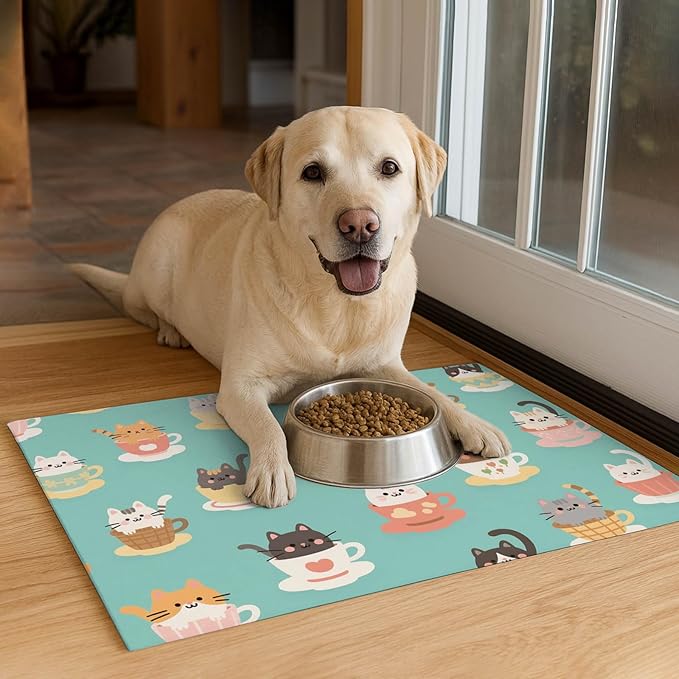 HOMETITUTE Pet Food Mat Non-Slip Mat - Image 4