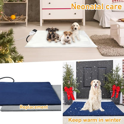 Dog Heating Pad Outdoor, Heated Dog Bed Indoor - Image 8