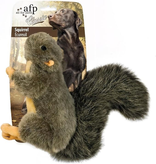 ALL FOR PAWS Classic Squirrel Pet Toys by Home