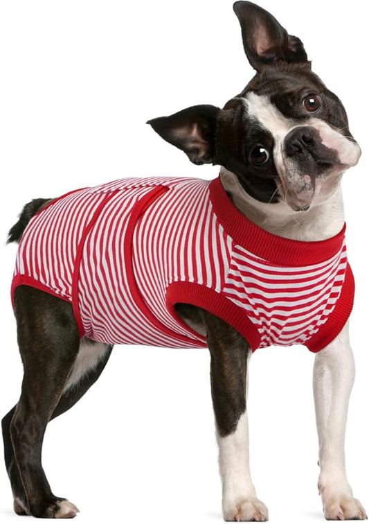 FUAMEY Dog Recovery Suit Male, Dogs Surgery Neuter Suits Puppy Spay Shirts by FUAMEY