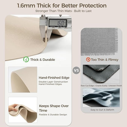 Premium Thick Silicone Placemat，Heat & Oil Resistant, Non-Slip Table Mat - Image 2