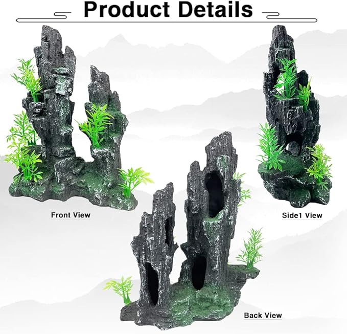 Aquarium Decorations Large and Tall Large Aquarium Decorations Fish Tank - Image 5