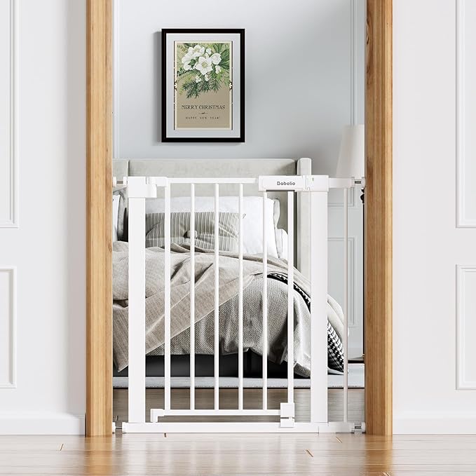 Babelio Baby Gate for Doorways and Stairs, 26-31" Pet Gate by BABELIO