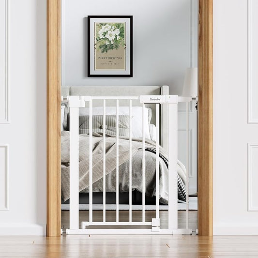 Babelio Baby Gate for Doorways and Stairs, 26-31" Pet Gate by BABELIO