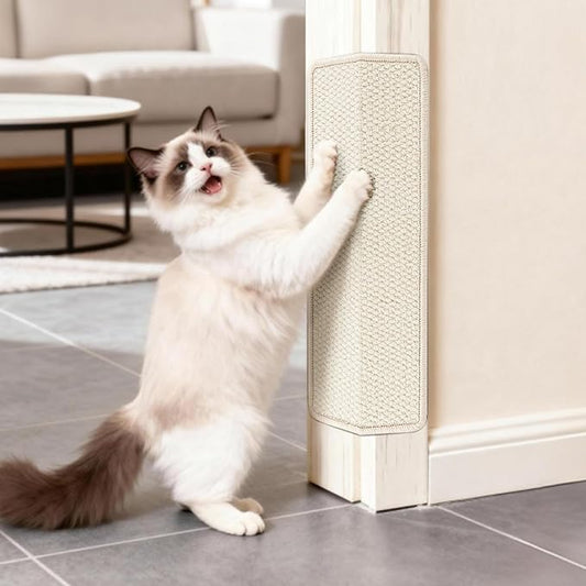 ENONCI Door Protector from Cat Scratching 19.6" x 7.8" Cat Wall Corner Scratcher by ENONCI