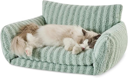 Hollypet Cat Bed Fluffy Plush Multifunctional Double-Layer Machine Washable by Hollypet