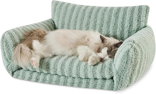 Hollypet Cat Bed Fluffy Plush Multifunctional Double-Layer Machine Washable by Hollypet