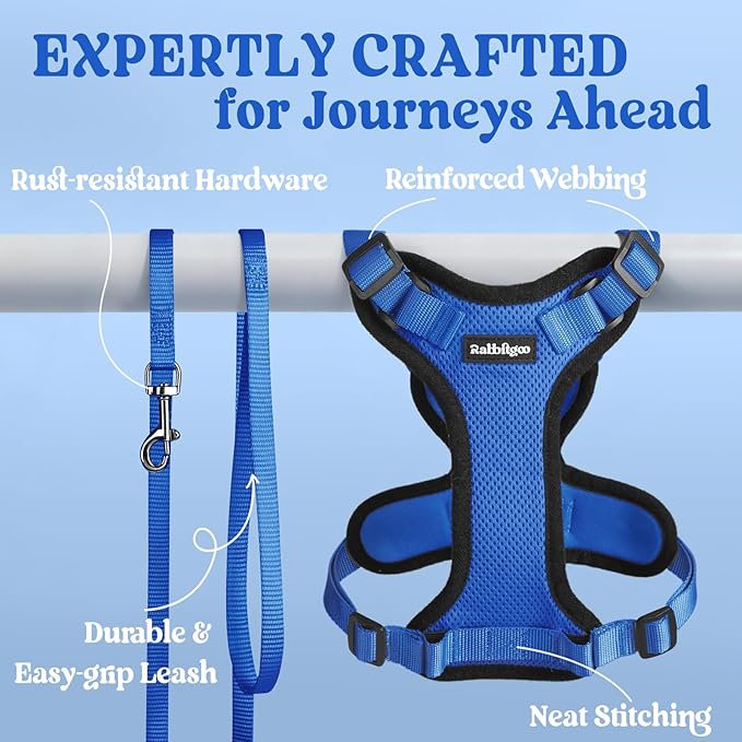 rabbitgoo Cat Harness and Leash Set, Escape Proof Kitten Harness - Image 7
