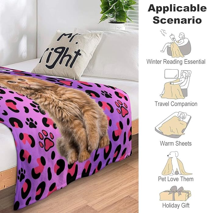 Custom Pet Name Blanket Personalized Dog Memory Blankets - Image 3