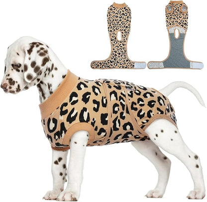 FUAMEY Recovery Suit for Dogs After Surgery, Soft Breathable Dog Bodysuit by FUAMEY