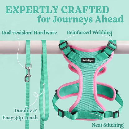 rabbitgoo Cat Harness and Leash Set, Escape Proof Vest Harness - Image 7